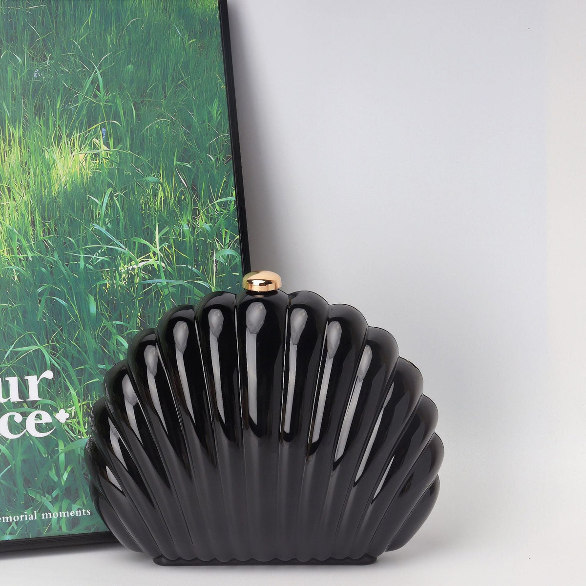 Shell Box Bag, Clutch Purse, Dinner Purse evening Clutch Purse Party