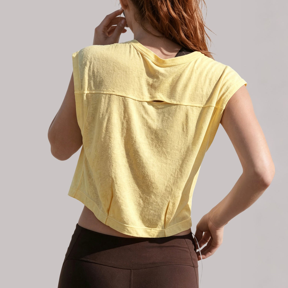 Summer Women Fitness Tops Running Quick Drying Clothes Sports T Shirts Yoga Pilates Training Wear Sleeveless For Summer
