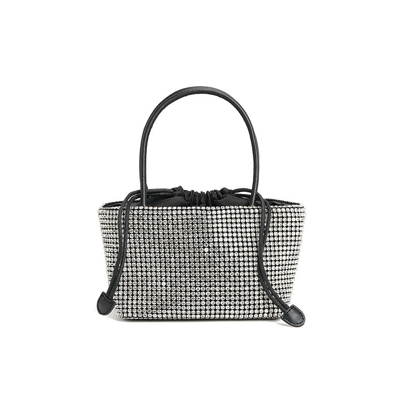 Bag Women Bag Winter High Grade Chain Hand Bag Diamond-Embedded Crossbody Handbag