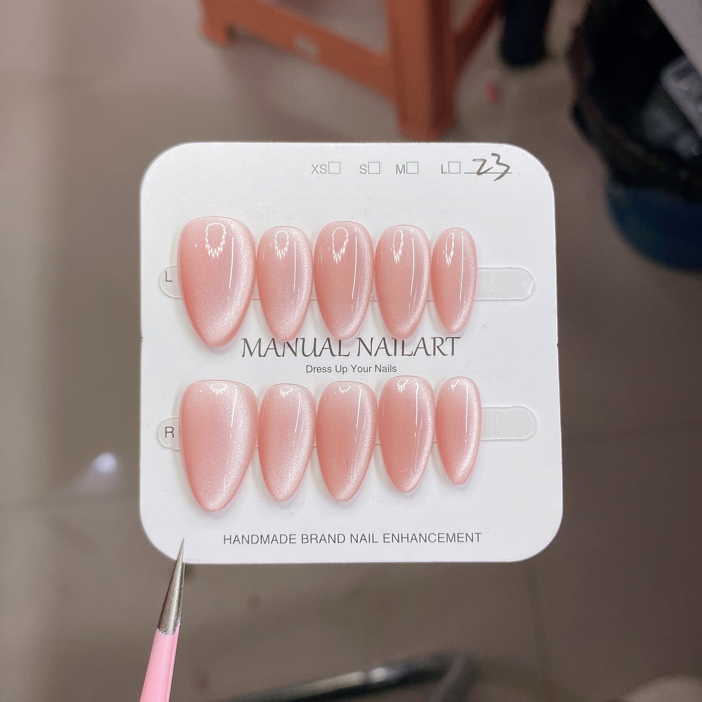 1027- Handmade press on nails fake nails removable
