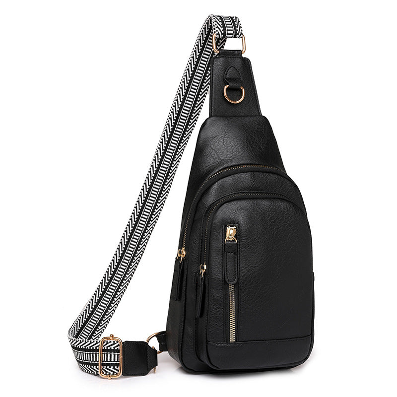 Retro Bags Women Large Capacity Women Chest Bag Simple Messenger Bag Women Chest Bag