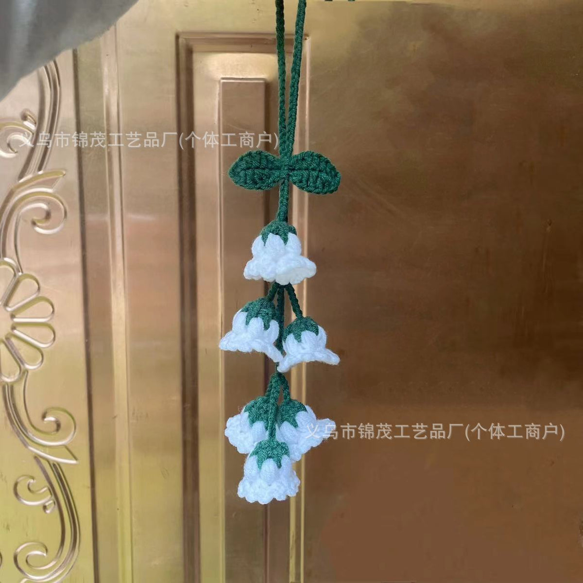 Car plant pendant Car decoration Rearview mirror pendant Creative wool in the car