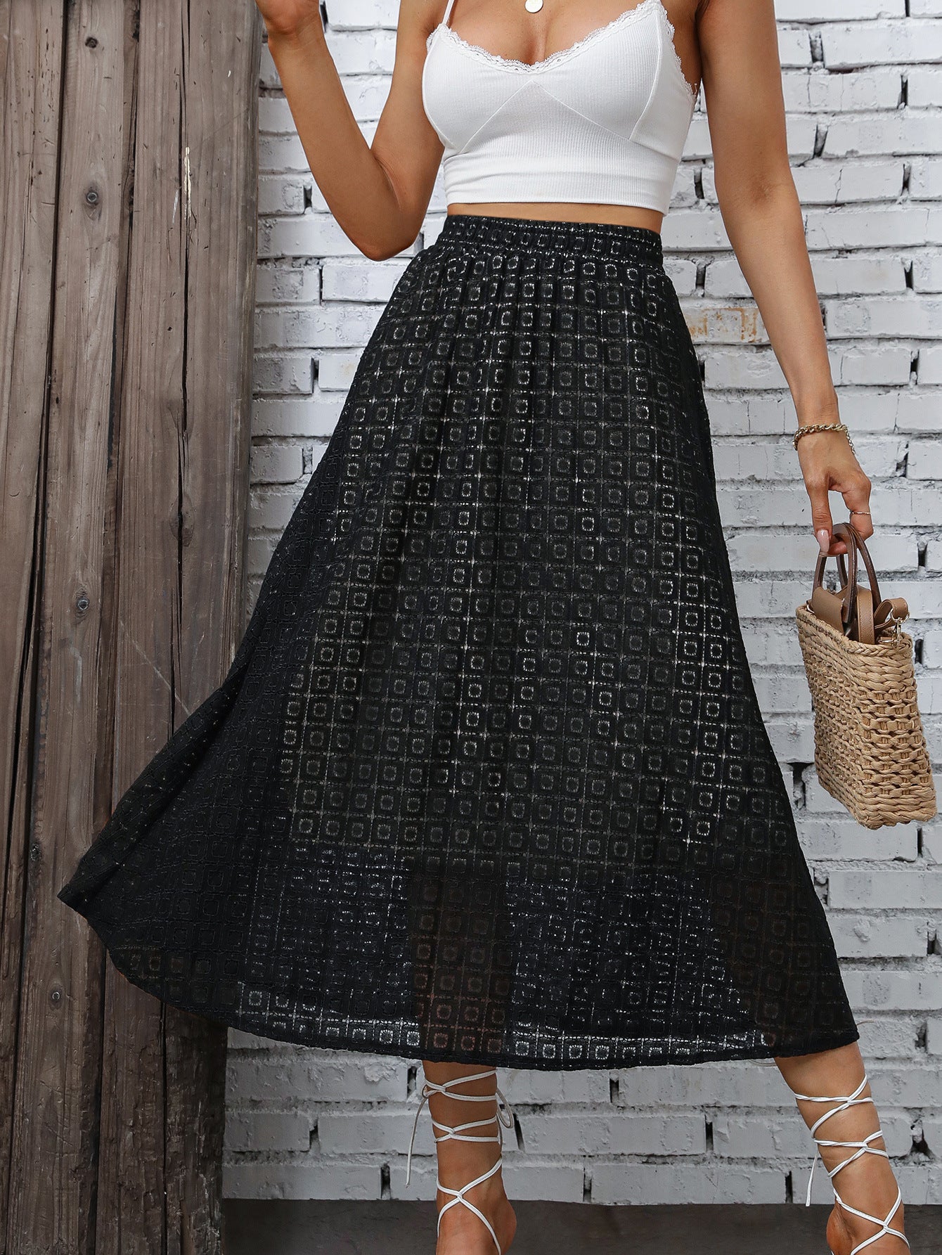Skirt Women's High Waist Casual