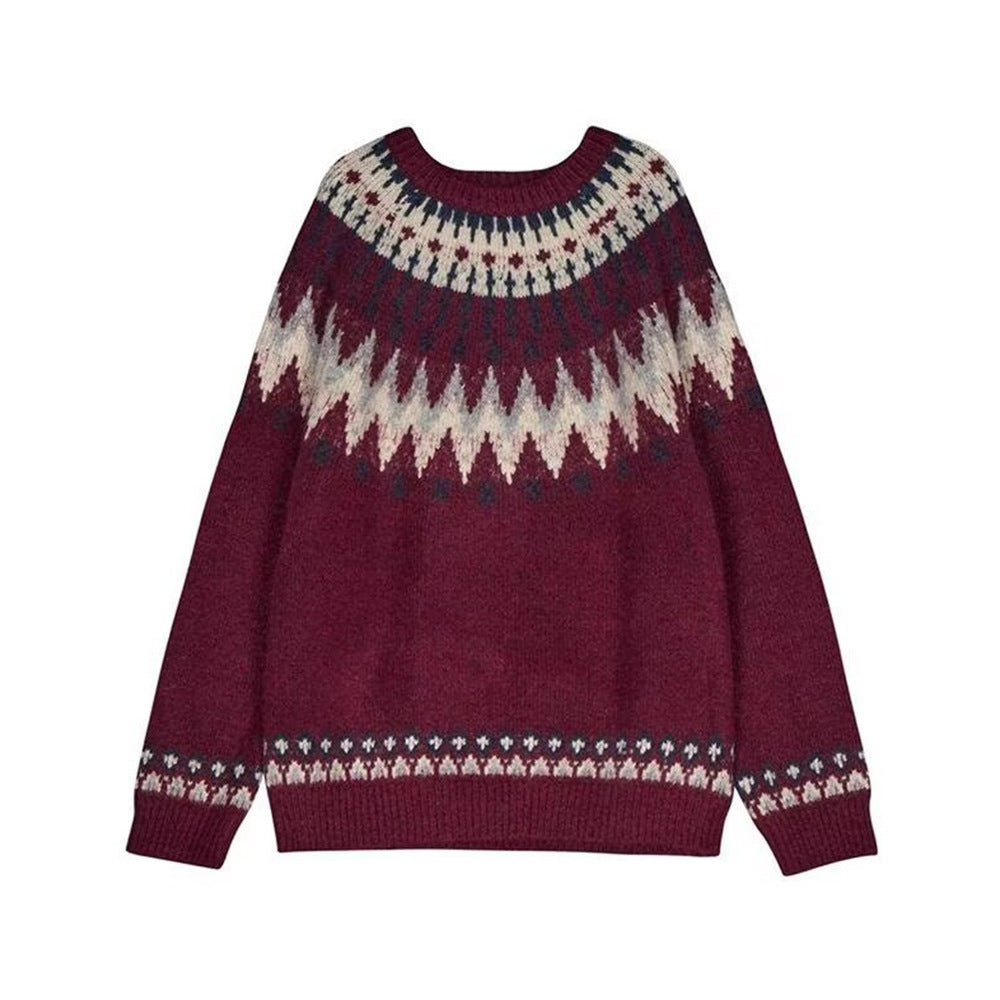Crochet Knit Sweater Unisex