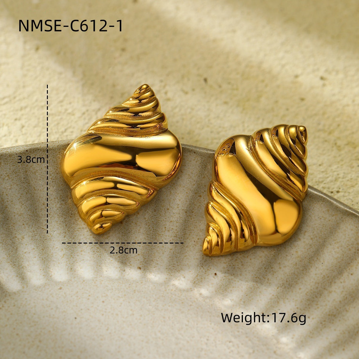 Ocean Necklace Bracelet Earrings Ring Set Niche Collection Ornament Women