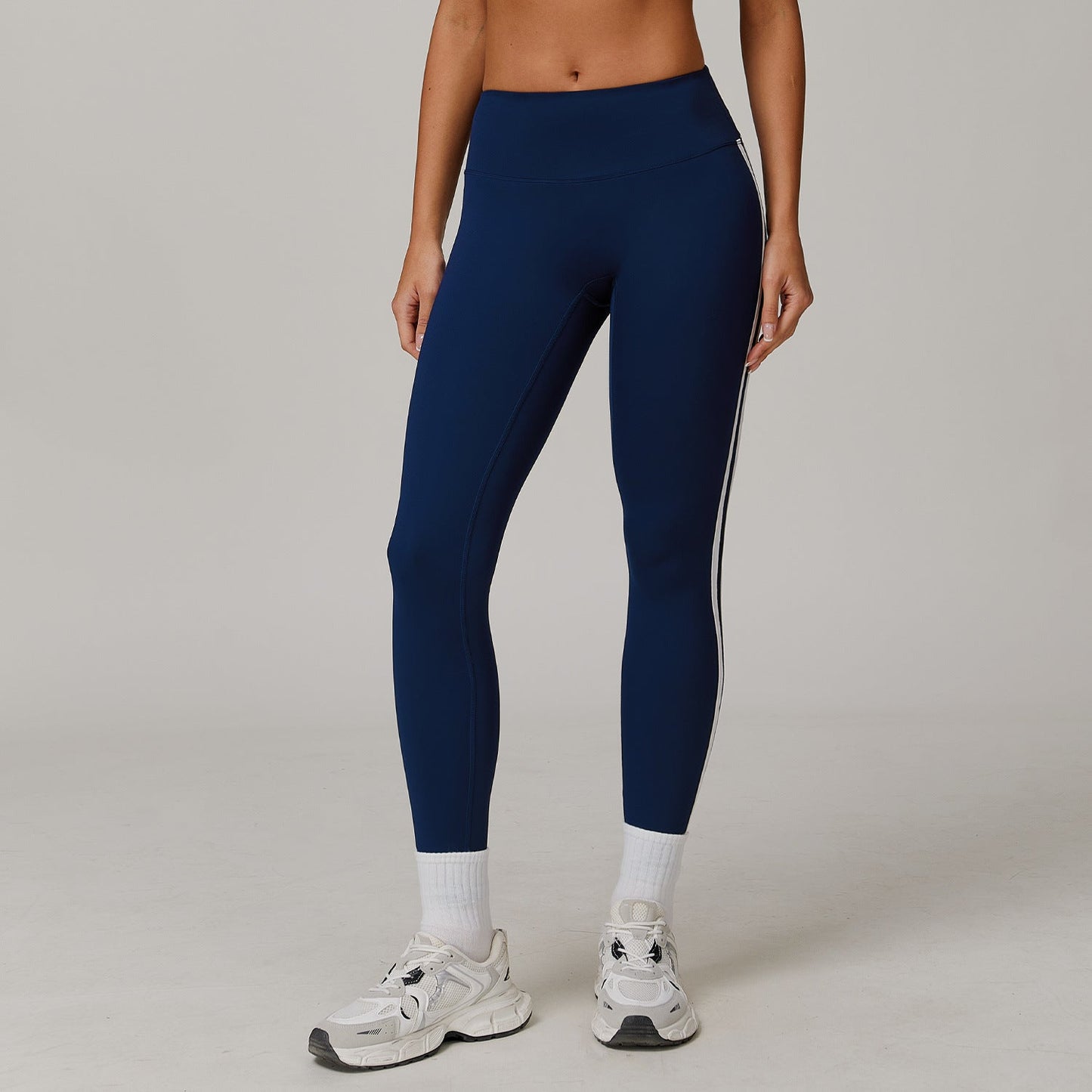 Nude Feel Yoga Trousers Slimming Quick Drying Cycling Fitness Pants Running Sports Tight Trousers Women