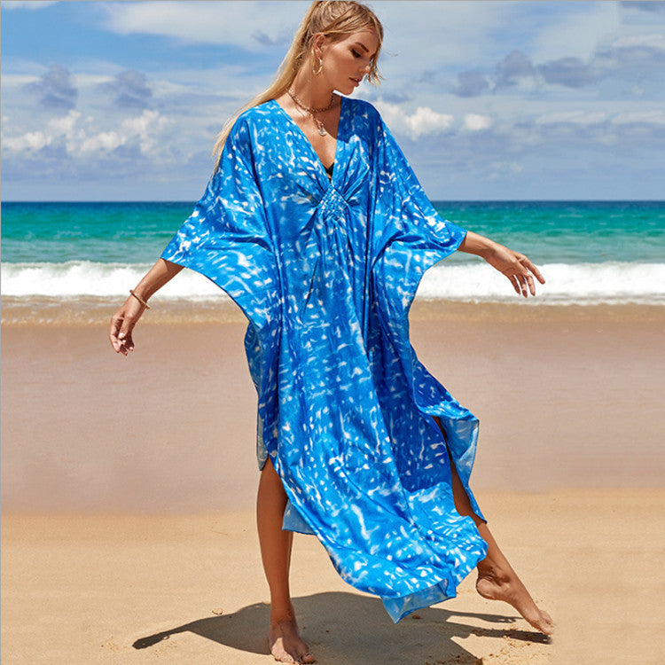 Bikini Cover-Up Viscose Cardigan ¨C Hot Spring Swimwear Wrap, Beach Sarong Shawl for Women