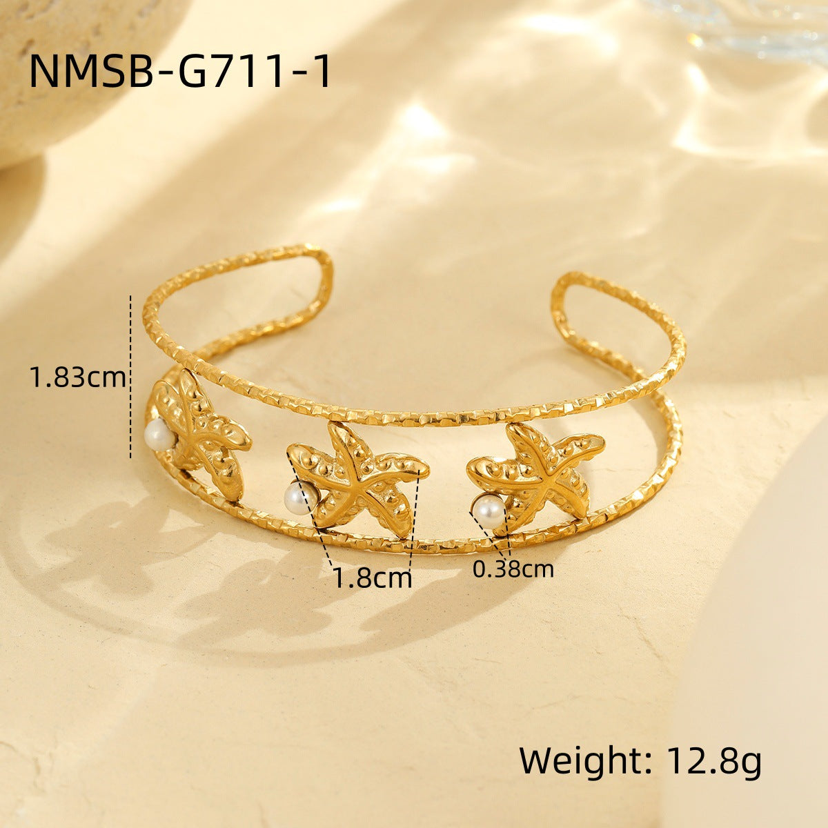 Arrival Ocean Series Starfish Conch Stainless Steel Bracelet Minority Elegant High Grade Bracelet