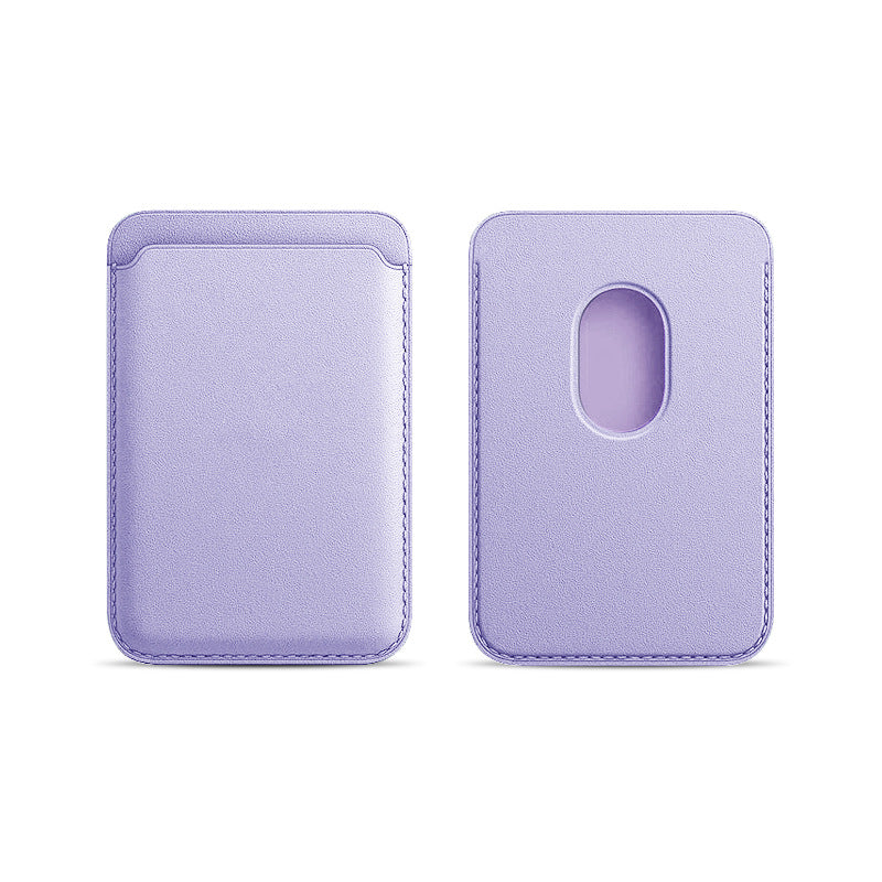 Applicable to Apple 15Magsafe magnetic card bag iPhone mobile phone card bag card holder PU magnetic suction