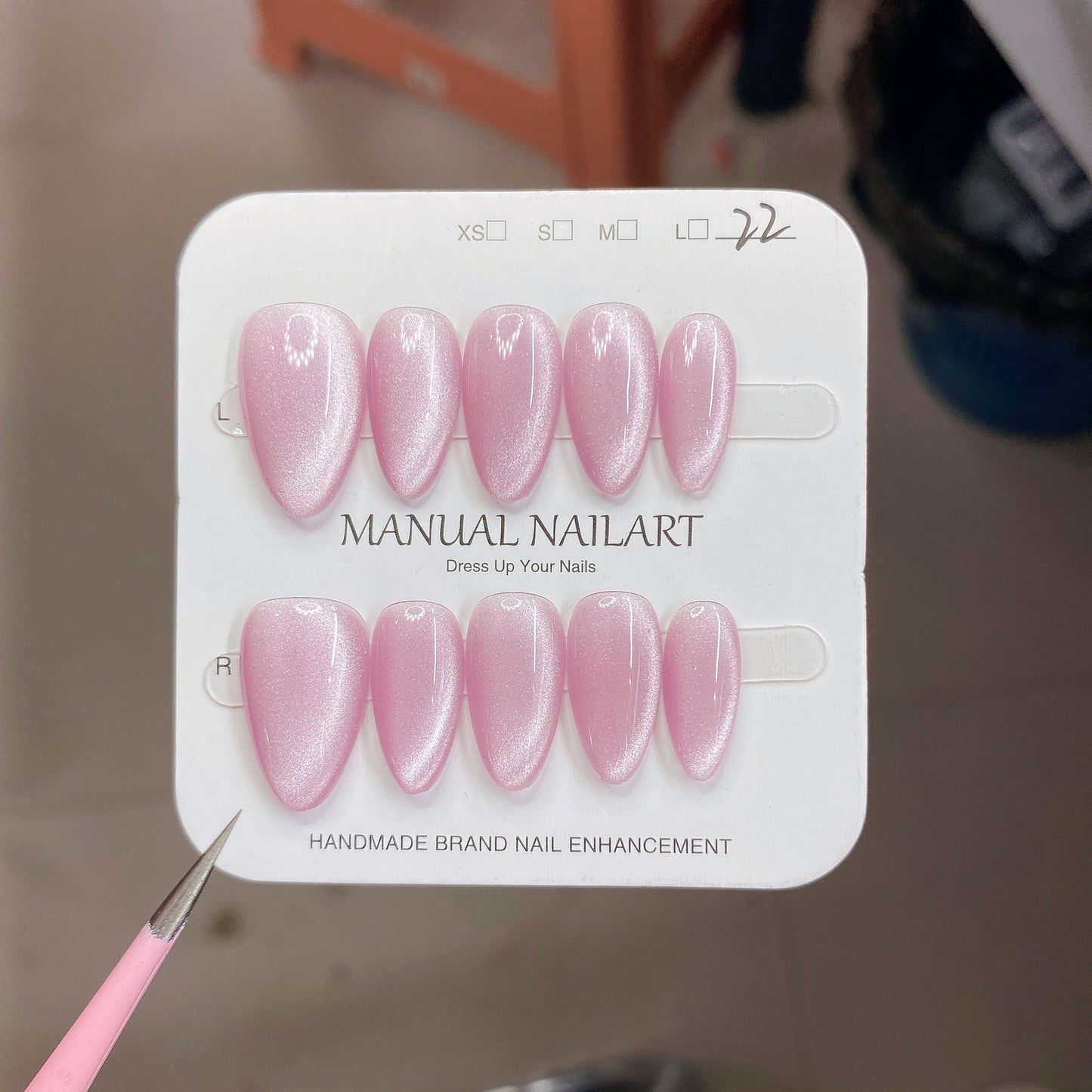 1027- Handmade press on nails fake nails removable