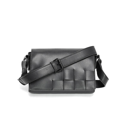 Shoulder bag men, fashion crossbody bag unisex, woven crossbody bag,