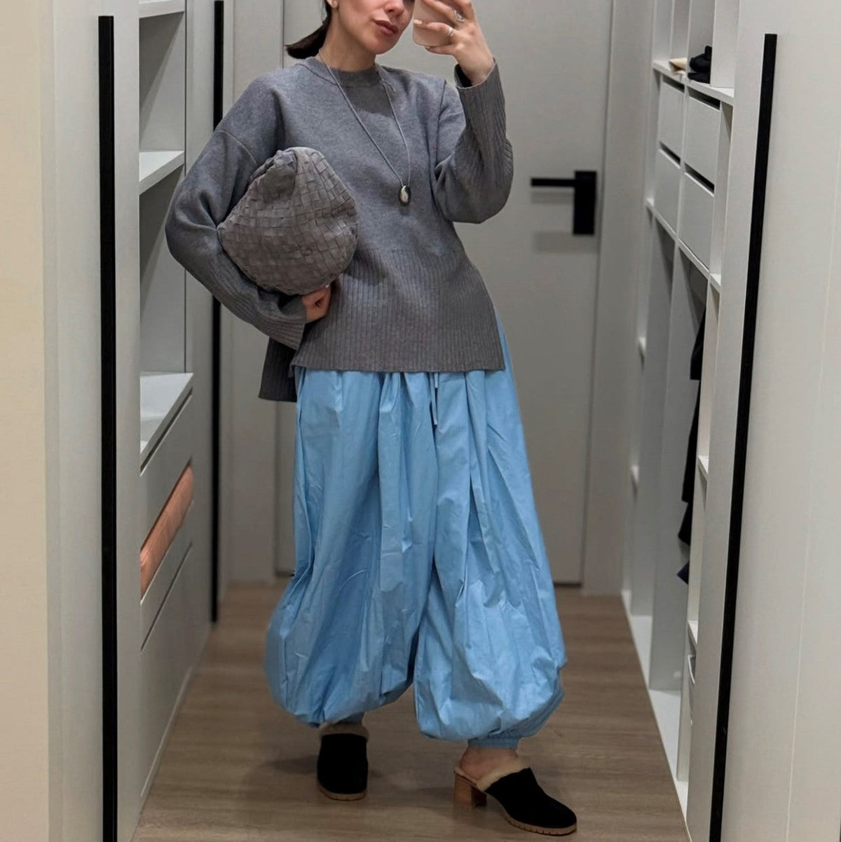 Summer Loose Fit Tappered Trousers Individual Casual Bloomers