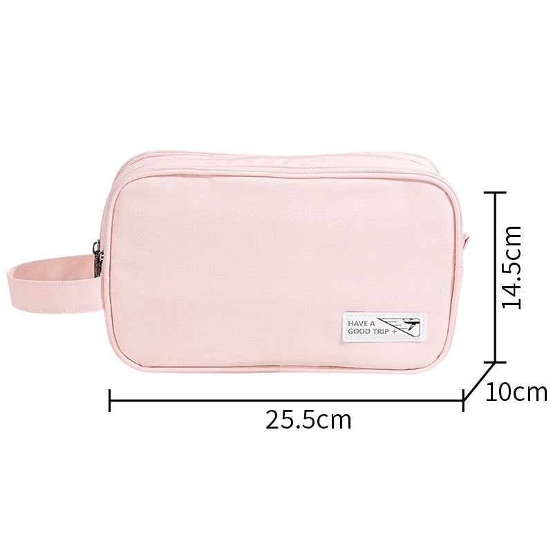 Cosmetic bag, business trip toiletries storage bag, three-layer dry and wet separation men's toilet bag, makeup bag organizer,Makeup bag with compartments,
