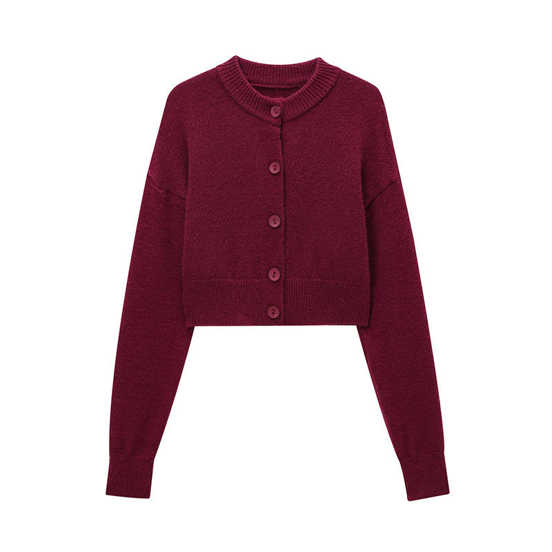 Women's Short Knit Cardigan Trendy