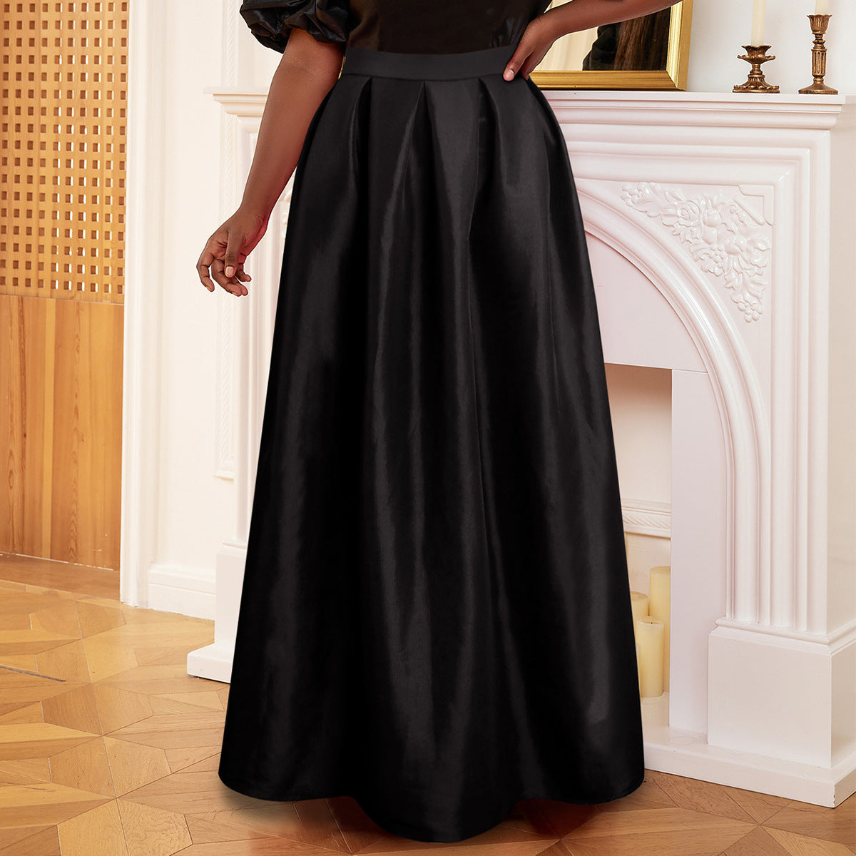 Fashionable Loose Large Swing Boutique Women Clothing Shopping All Matching Basic Skirt