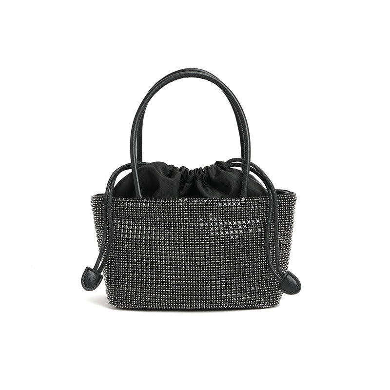 Bag Women Bag Winter High Grade Chain Hand Bag Diamond-Embedded Crossbody Handbag