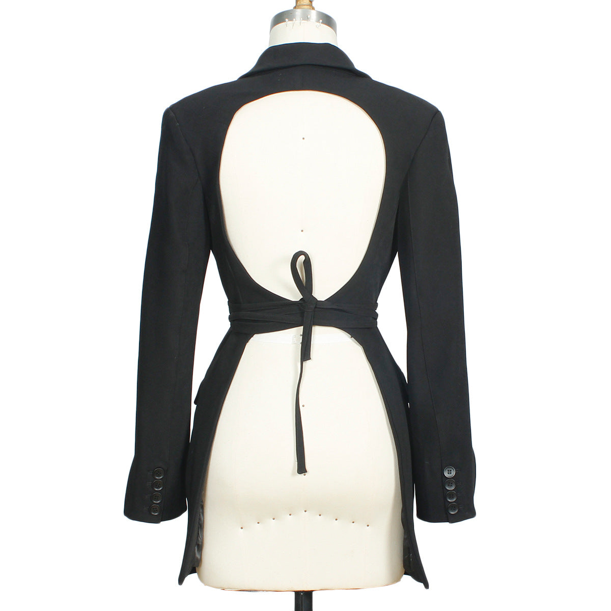 Small Blazer for Women Early Spring Small Light Luxury Fried Street Casual Backless Blazer
