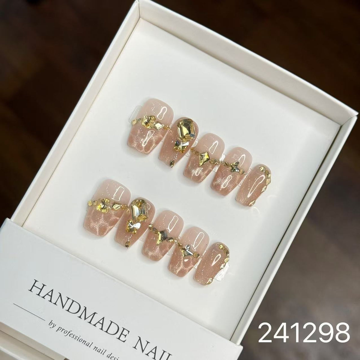 1029- Handmade press on nails fake nails removable