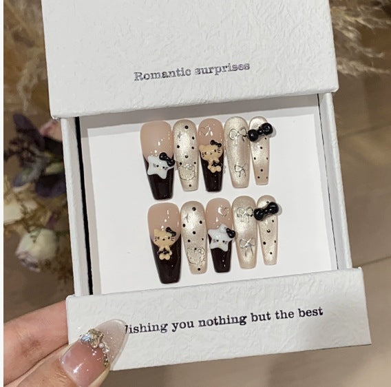 0995- Handmade press on nails fake nails removable