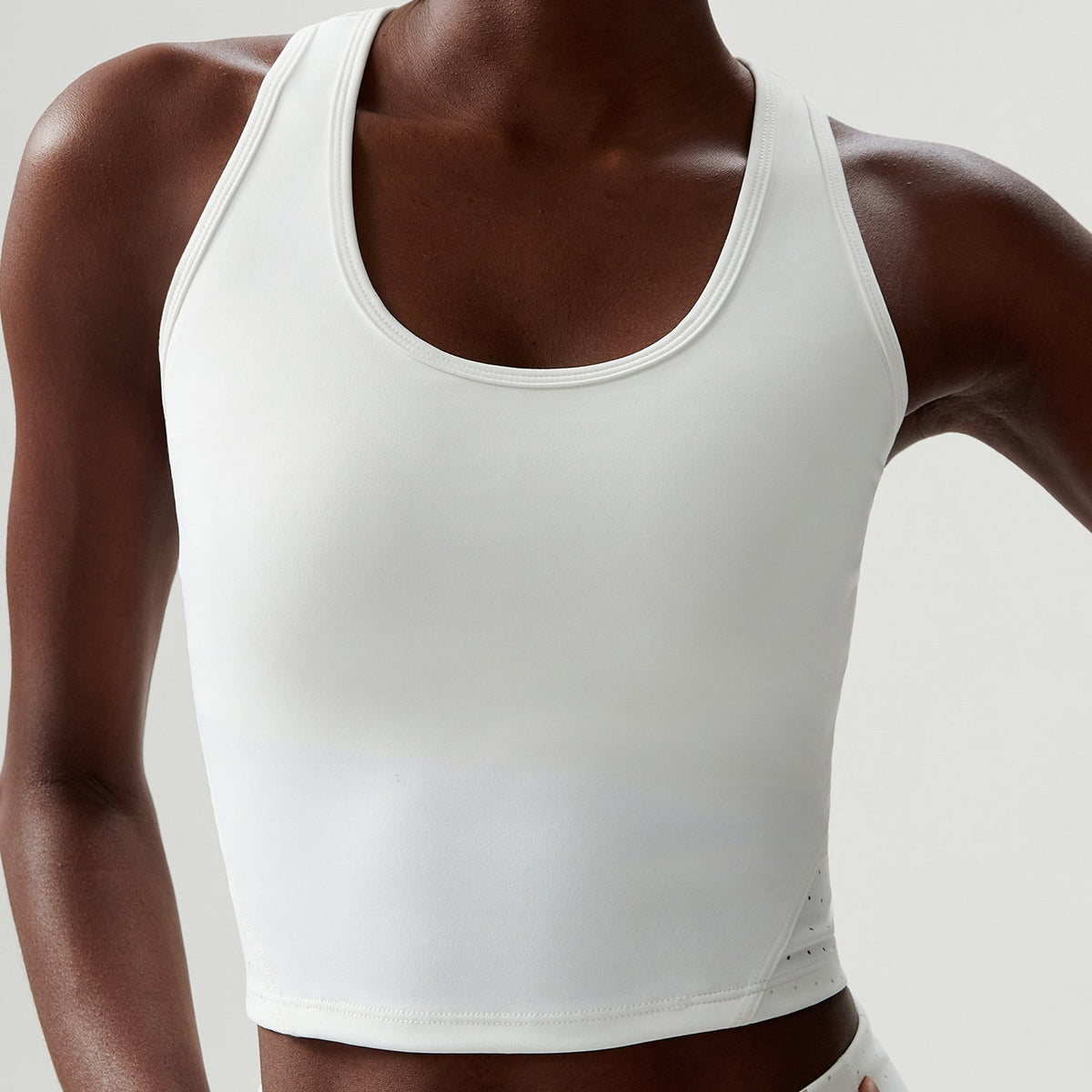 Women with Chest Pad Yoga Fitness Running Top Badminton Vest