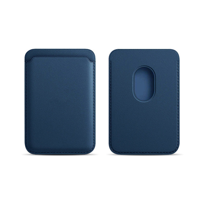 Applicable to Apple 15Magsafe magnetic card bag iPhone mobile phone card bag card holder PU magnetic suction