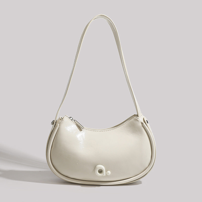 Small shoulder bag bag women's summer, French shoulder handbag elegant hobo