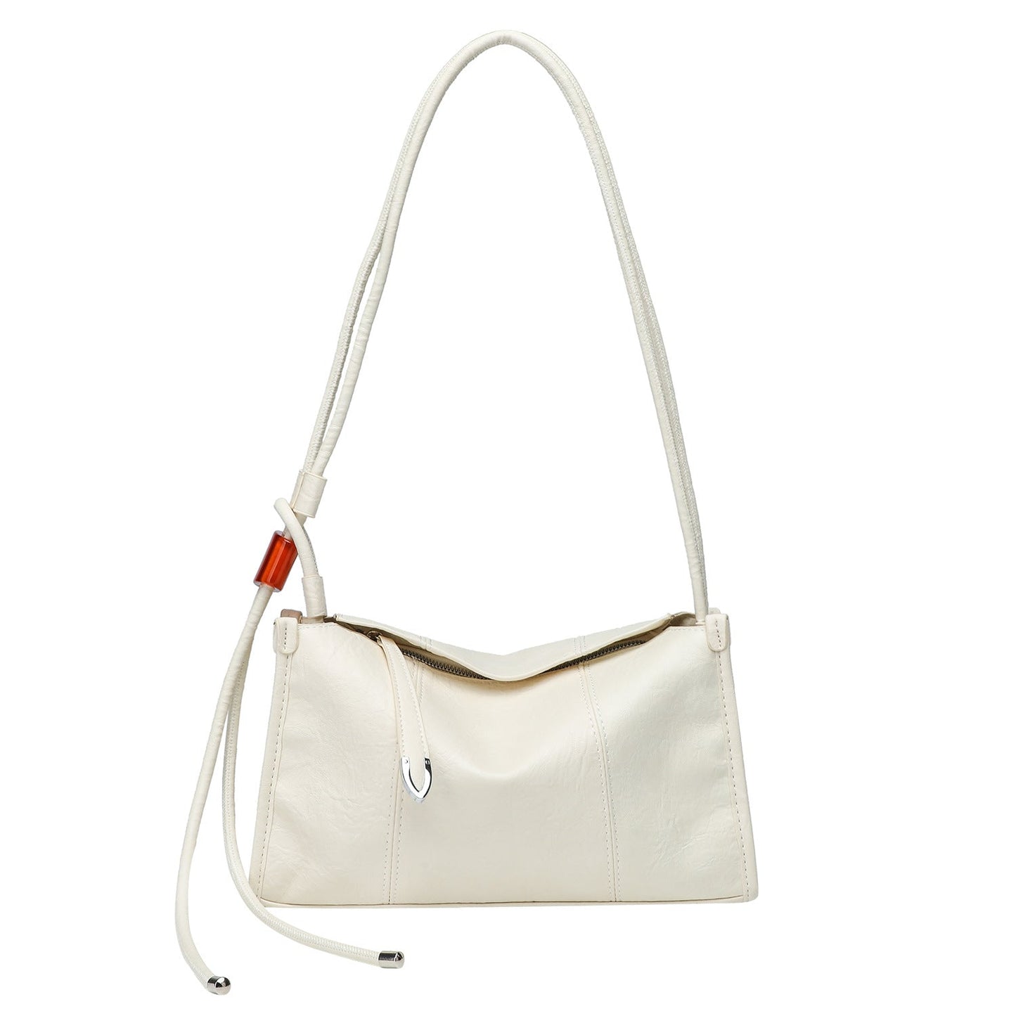 Stylish and minimalist design commuter hobo bag ladies, bag large capacity pleated underarm shoulder bag, chic elegant shoulder purse