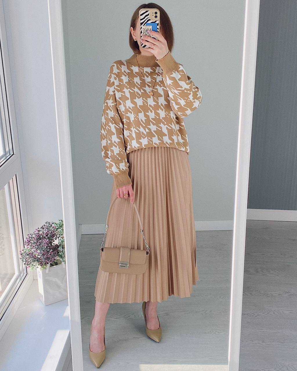 Spring Autumn Pleated Organ Skirt Soft All Match Tutu