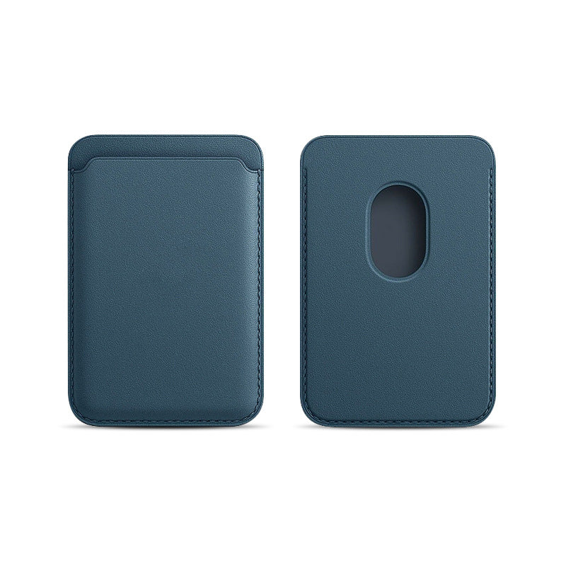 Applicable to Apple 15Magsafe magnetic card bag iPhone mobile phone card bag card holder PU magnetic suction