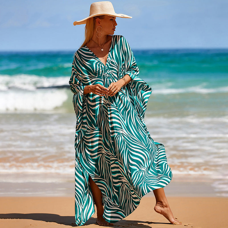 Bikini Cover-Up Viscose Cardigan ¨C Hot Spring Swimwear Wrap, Beach Sarong Shawl for Women