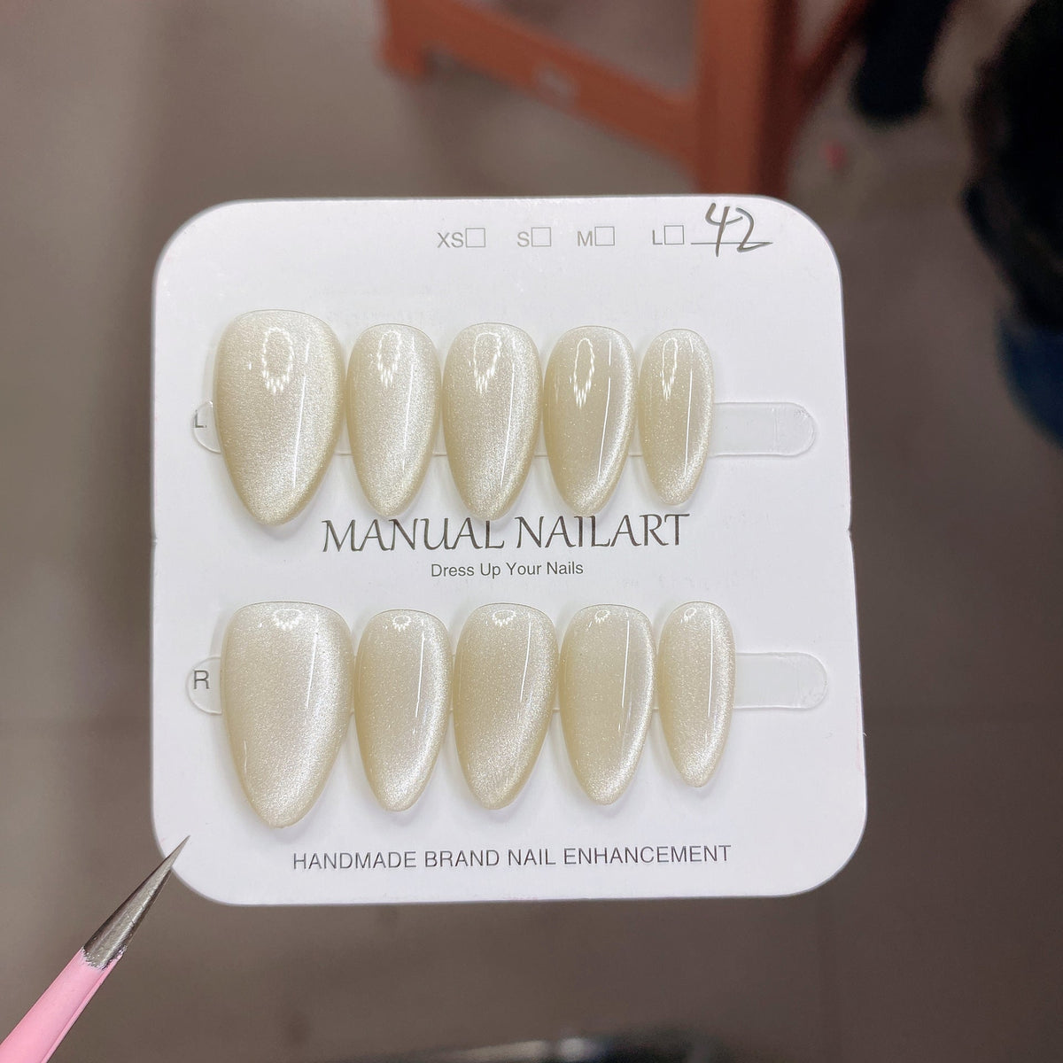 1026- Handmade press on nails fake nails removable