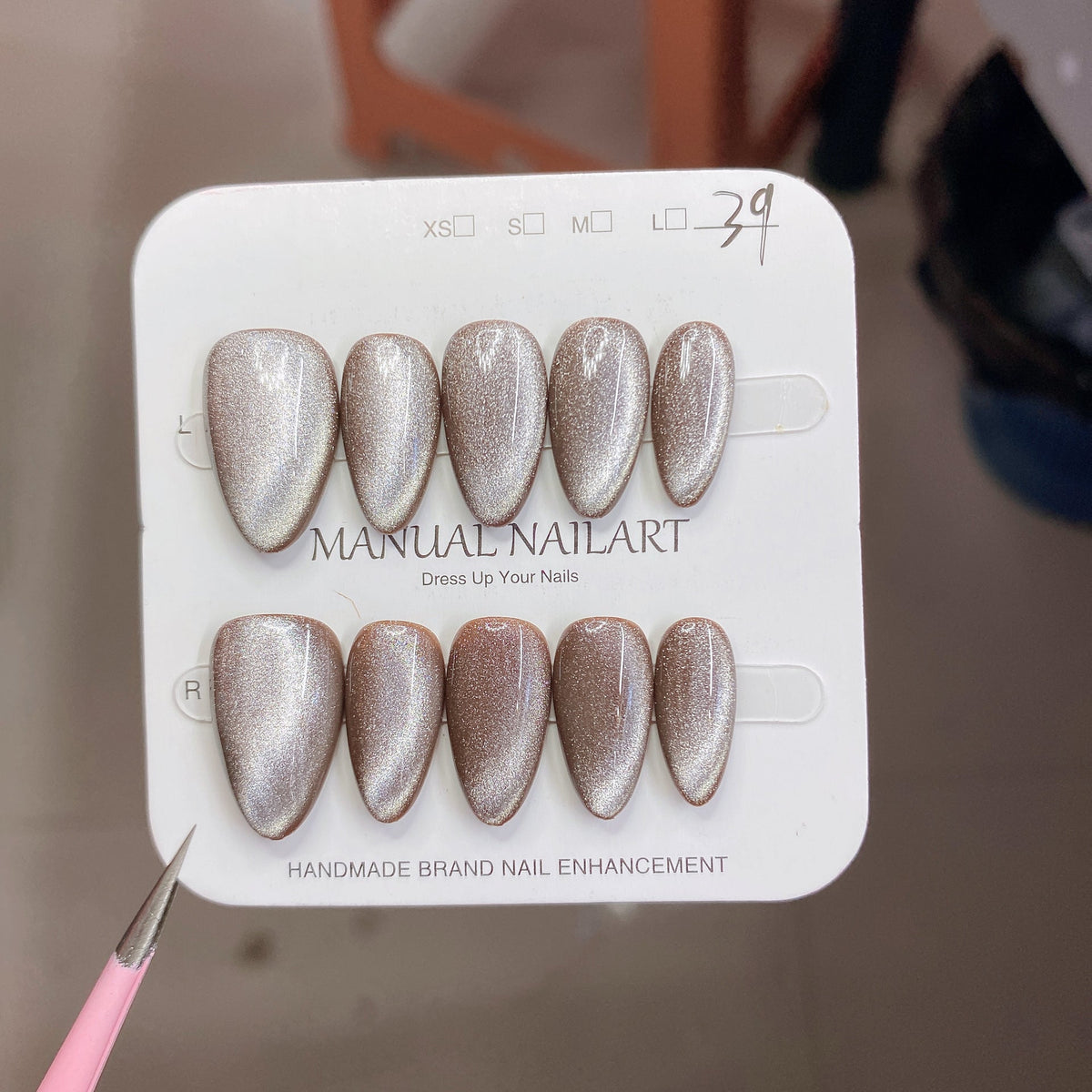0965- Handmade press on nails fake nails removable