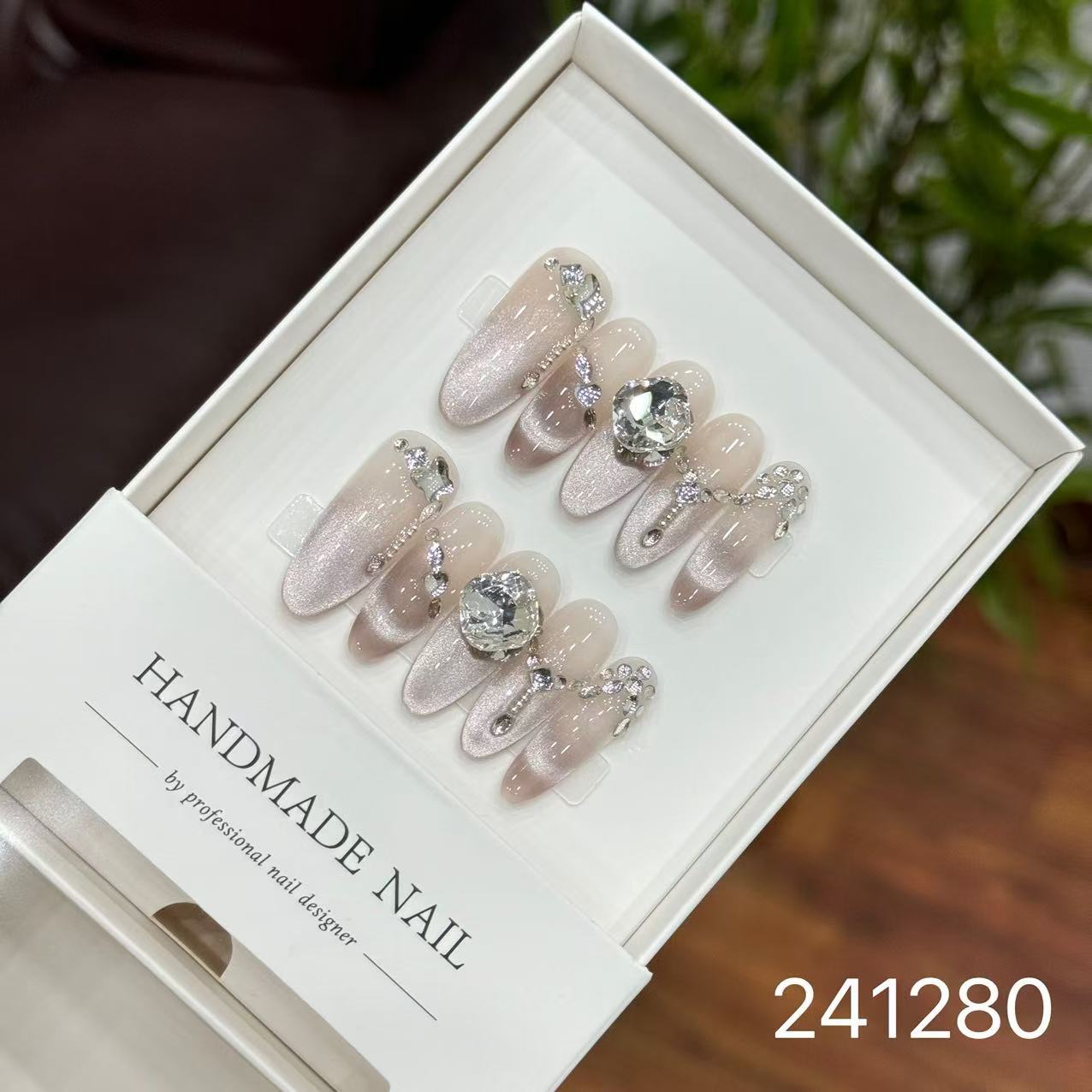 1029- Handmade press on nails fake nails removable