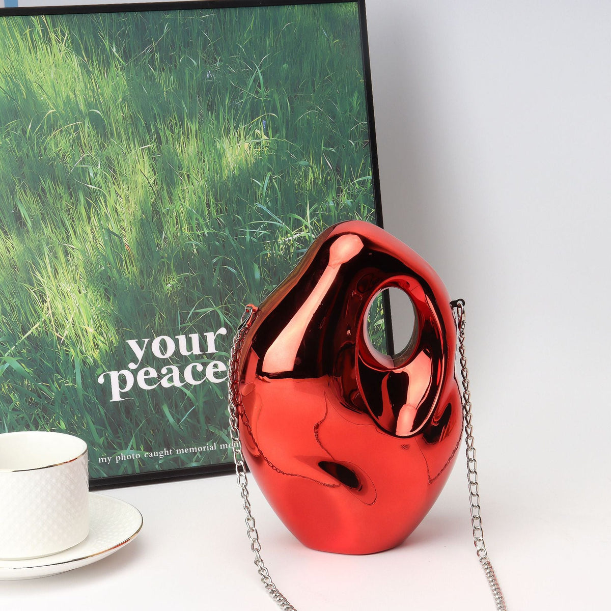 Ladies Acrylic Bag – Elegant Crossbody Box Bag, Simple Prom Clutch, Banquet Summer Party Purse, Perfect Evening Purse & Wedding Dinner Bag