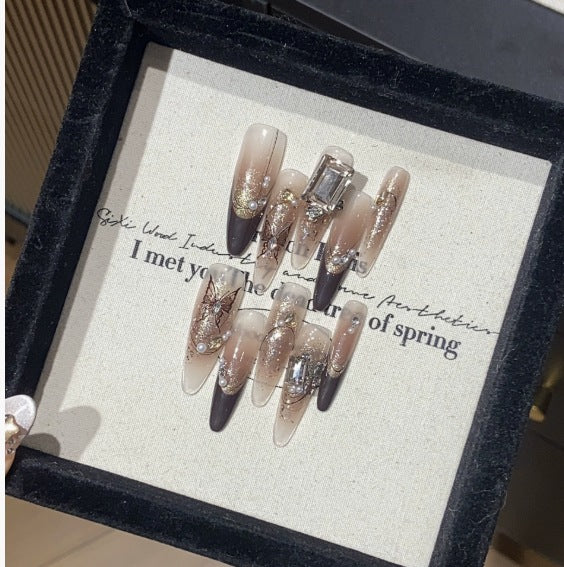 0995- Handmade press on nails fake nails removable