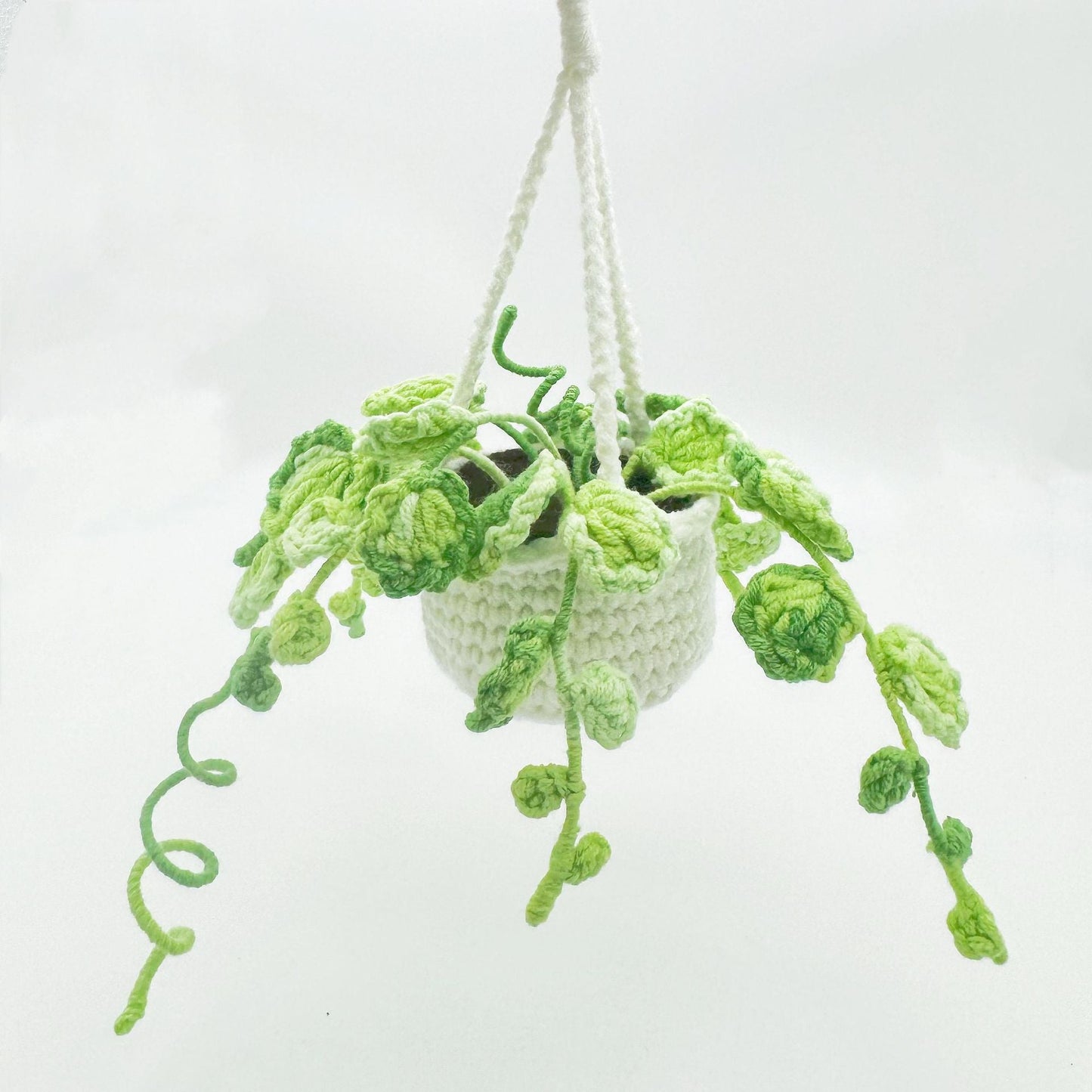 Car plant pendant Car decoration Rearview mirror pendant Creative wool in the car