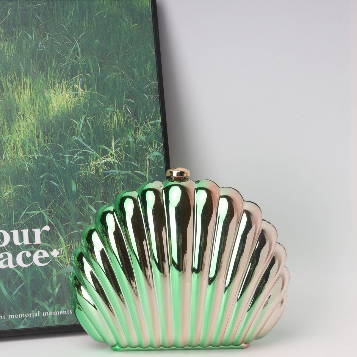 Shell Box Bag, Clutch Purse, Dinner Purse evening Clutch Purse Party, Prom Bag, Party Purse,