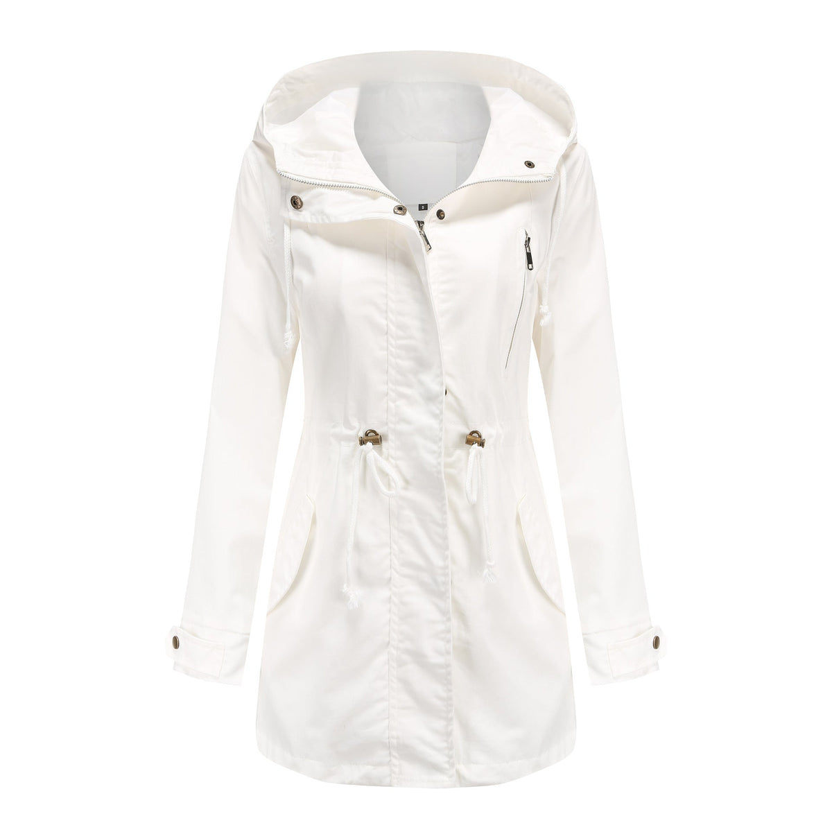 Cotton Women Spring Autumn Coat Loose Solid Color Clothing Women Clothing
