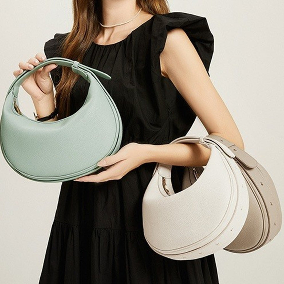 Half Moon Bag, Shoulder Strap Adjustable Shoulder Bag, Hobo Bag for Women