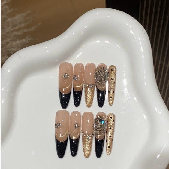 1034- Handmade press on nails fake nails removable