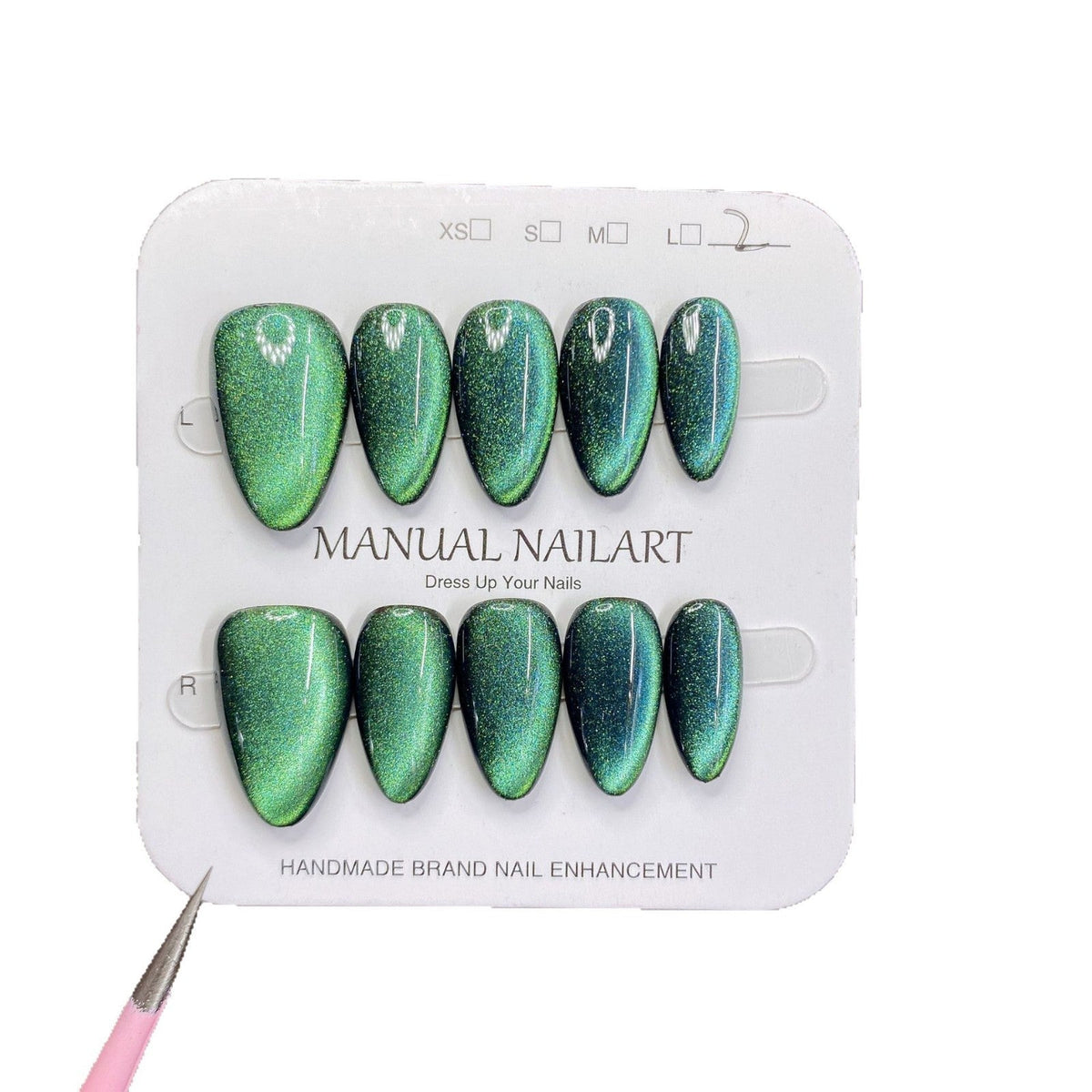 1026- Handmade press on nails fake nails removable