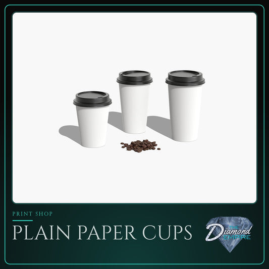 Plain Paper Cups