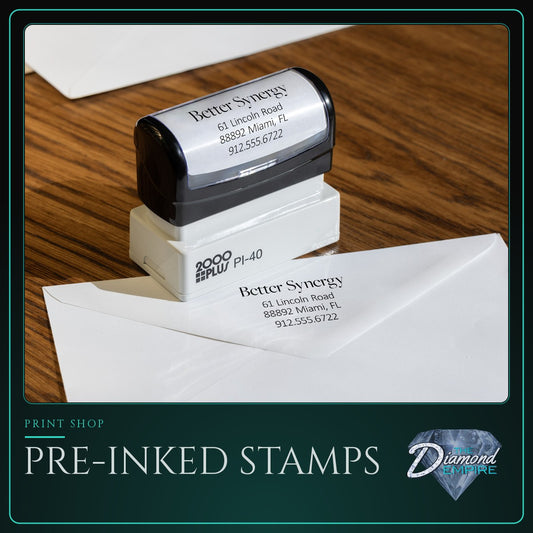 Pre-Inked Stamps