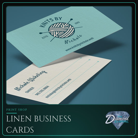 Linen Business Cards