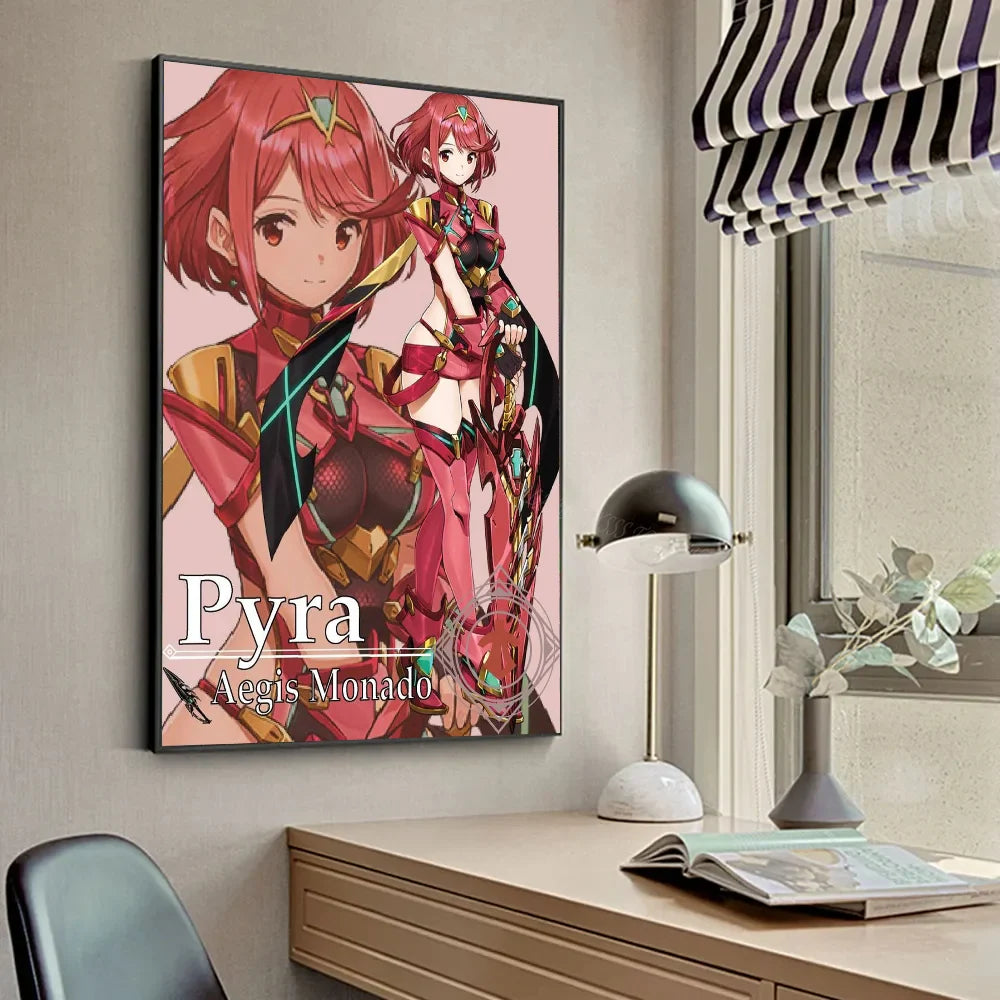 X-Xenoblade Chronicles 2 Poster HD Posters Home Room Bar Cafe Decor Art Wall Painting Picture