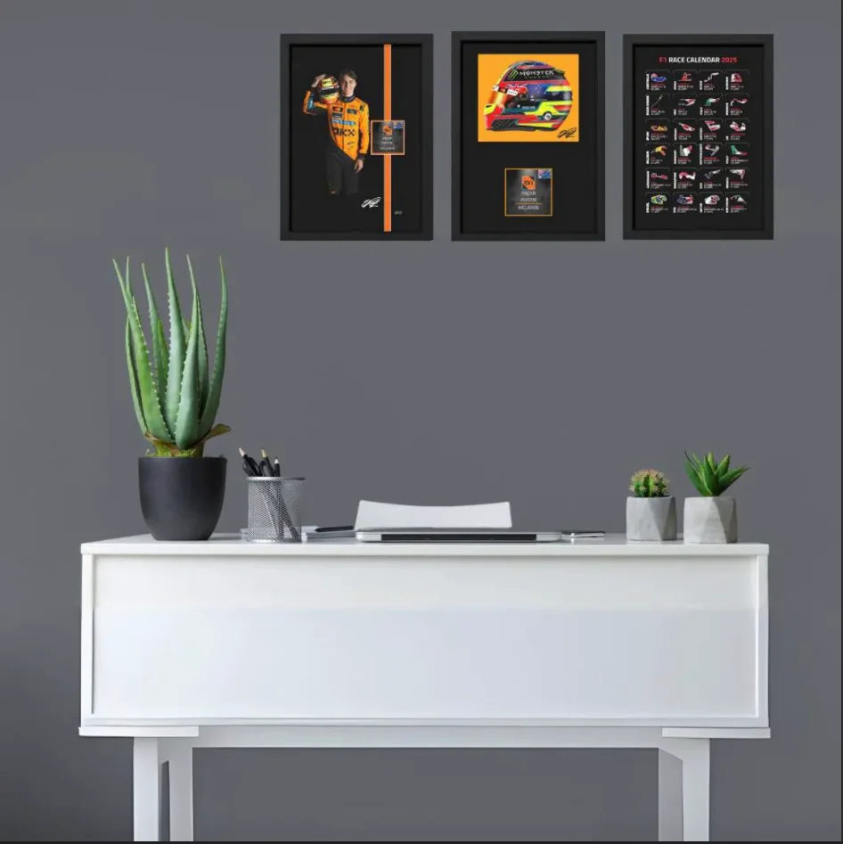 Lap Legends 2025 Racing Program Print Unframed Wall Art Decor Ideal Gift for Formula 1 F1 Fans