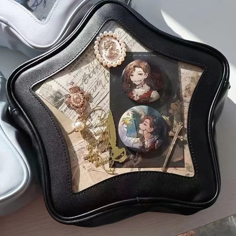 Original Cute Kawaii Ita Bag | Anime Five Pointed Star Two-dimensional Crossbody Bag &amp; Street Fashion Ulzzang Shoulder Bag
