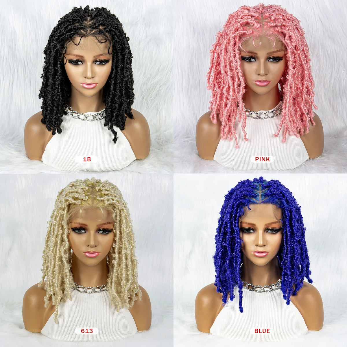 KIMA Box Braids Wig | Lace Front | Baby Hair | Synthetic Braided Wig