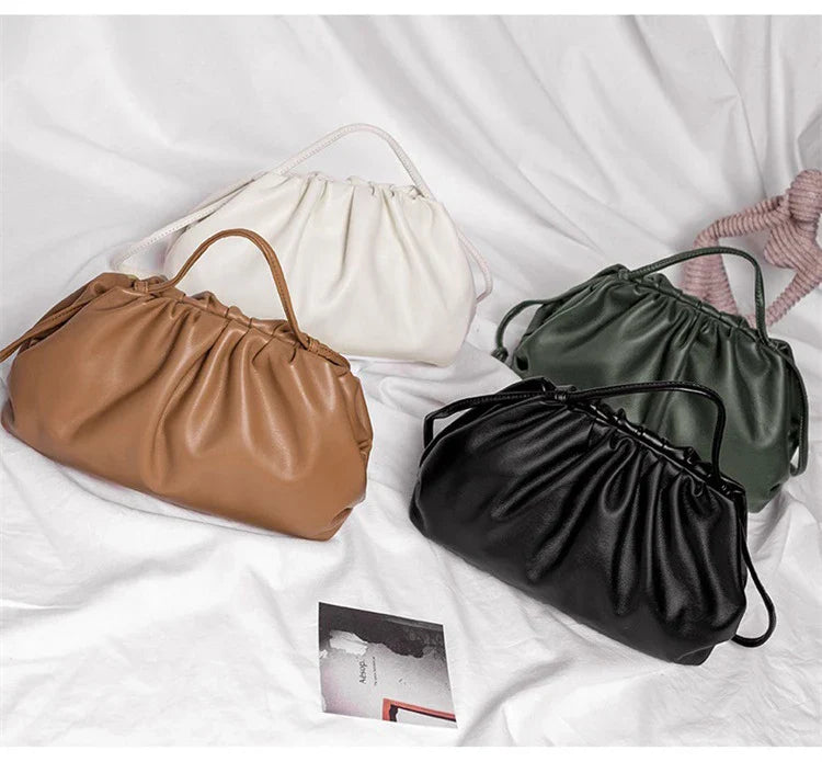 Luxury Soft PU Leather Women's Shoulder Bag | High Quality Small Crossbody Bags & Fashion Female New Handbags (Messenger Hobos)