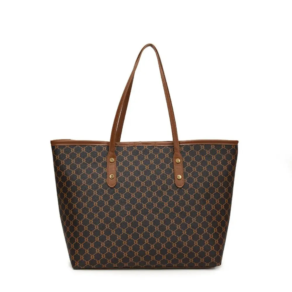 Fashion Women's Handbags | Classic Design Shoulder Bag & Large Capacity Tote Bag (Ladies Casual Commuting Bag)